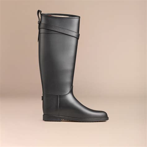 burberry belted equestrian rain boots|burberry rain boots on sale.